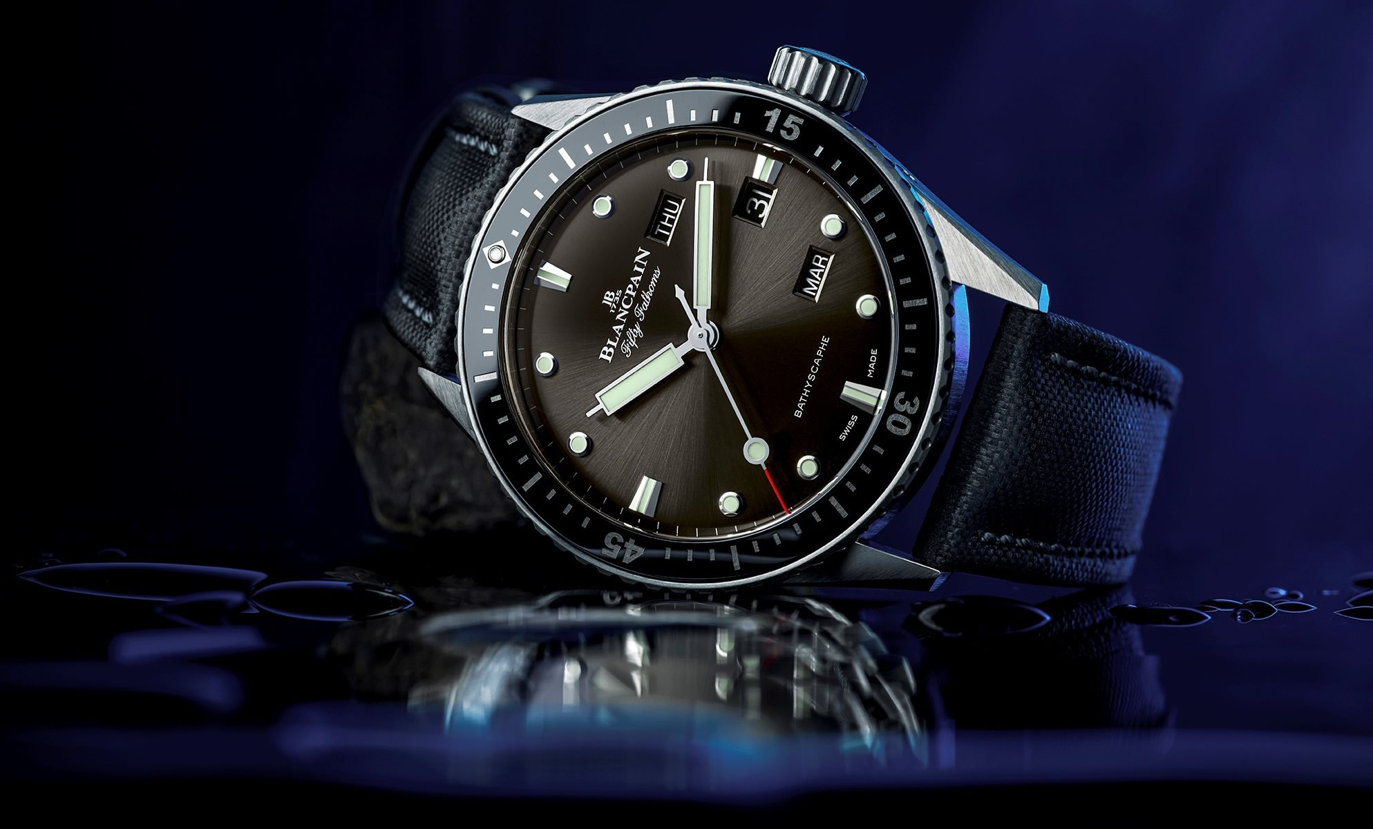 Fifty Fathoms Bathyscaphe Quantième Annuel