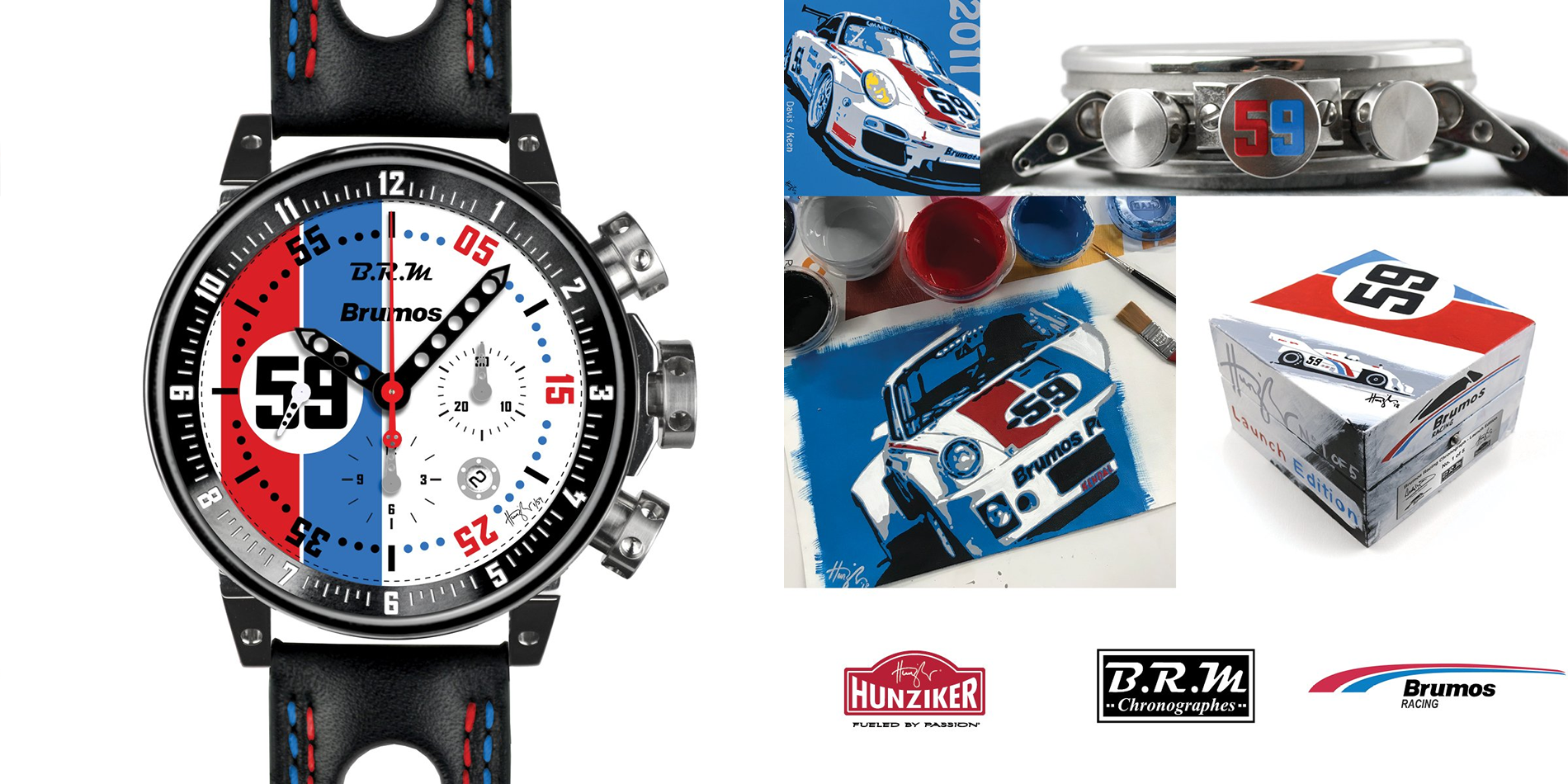 BRM, Nicolas Hunziker and Brumos Racing Release Limited-Edition Timepiece Collection