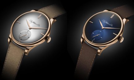 THE VENTURER SMALL SECONDS XL PURITY BY H. MOSER & CIE.