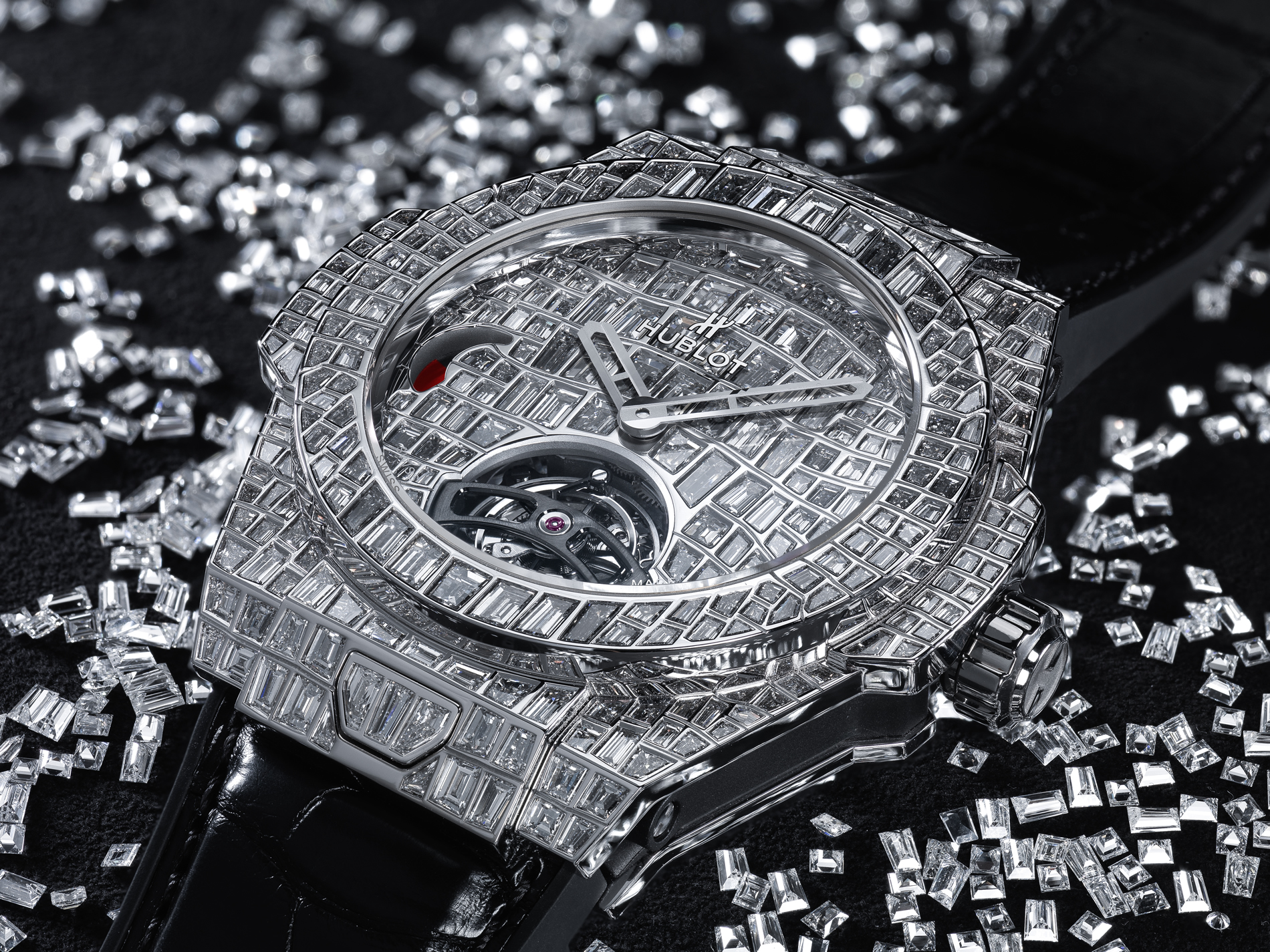 BIG BANG TOURBILLON CROCO HIGH JEWELLERY