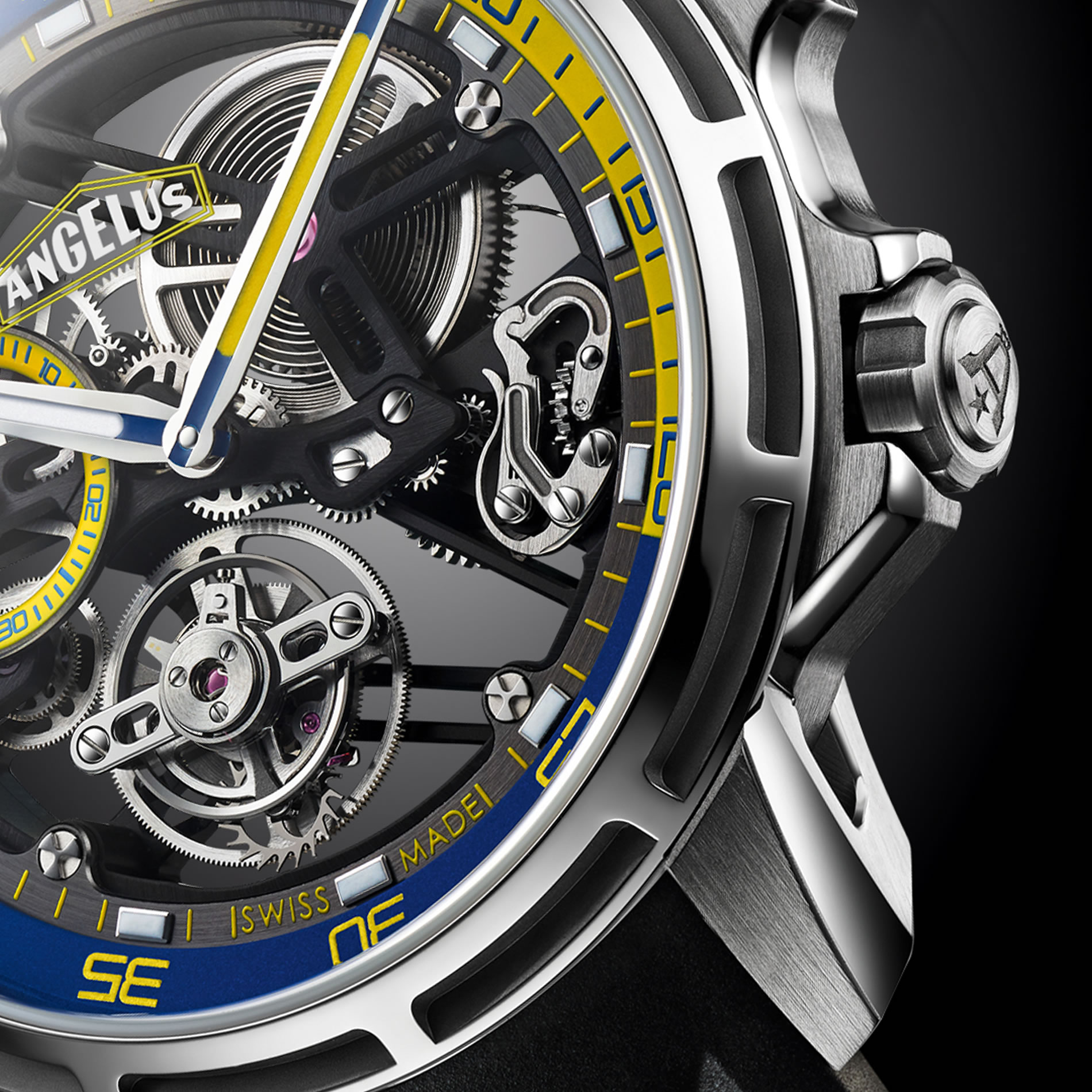 Angelus reaches new depths far below sea level with its first diver’s watch, the U50 Diver Tourbillon.