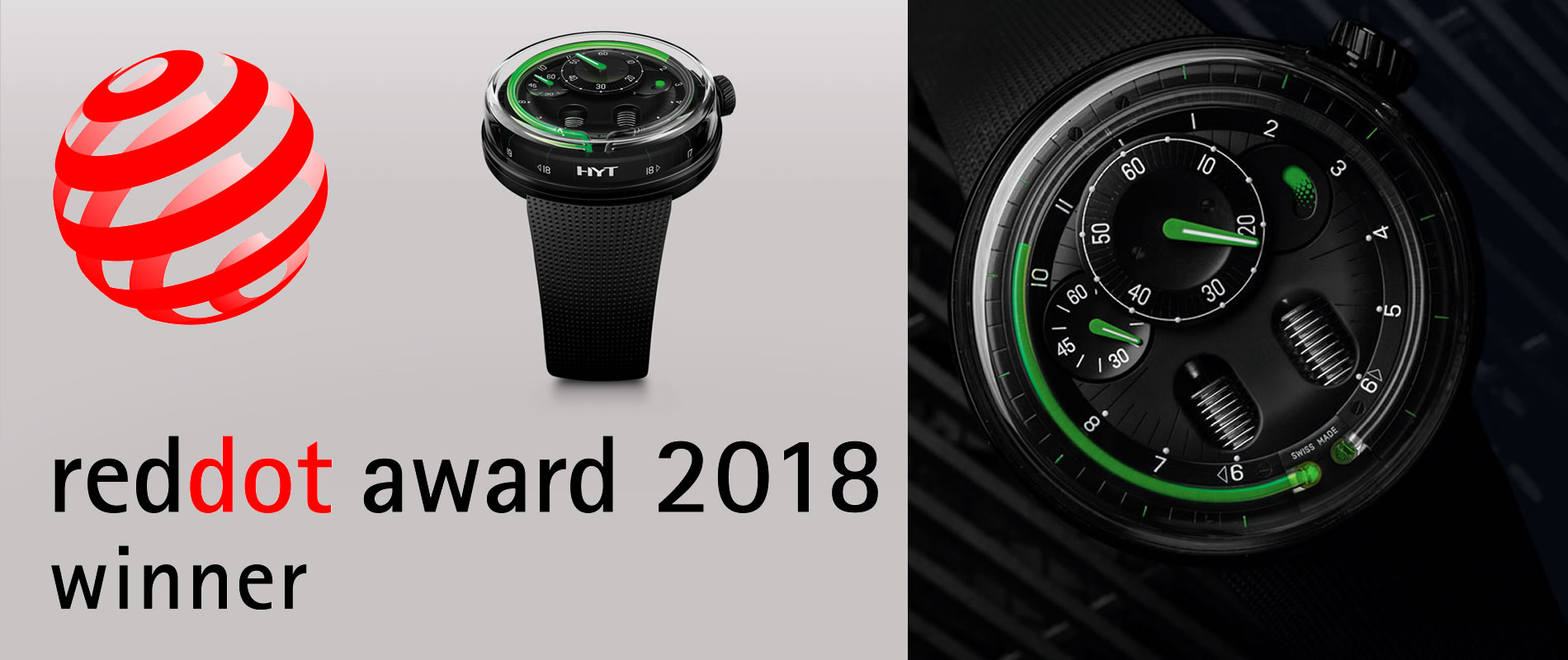 HYT H0 wins a Red Dot Award for Product Design