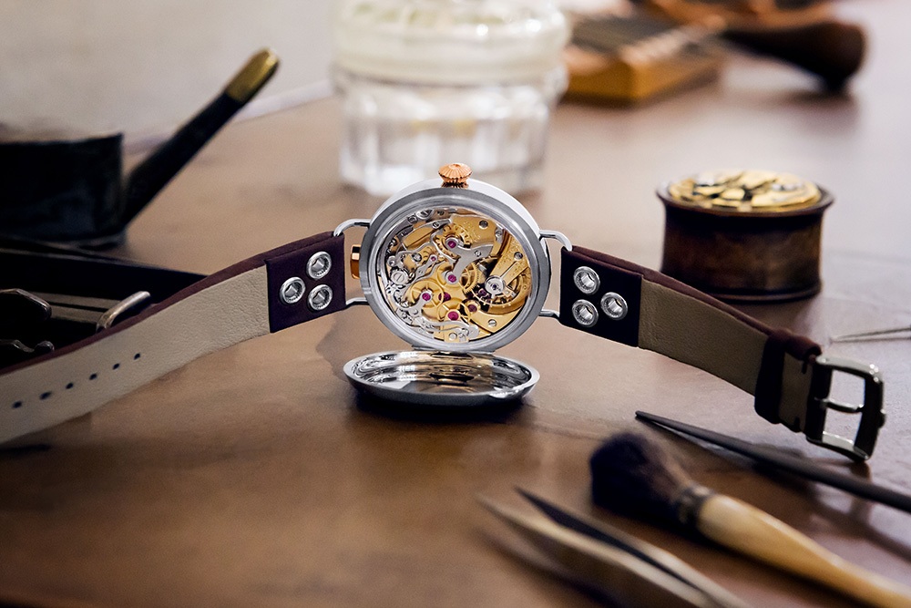 First OMEGA Wrist-Chronograph Limited Edition Back