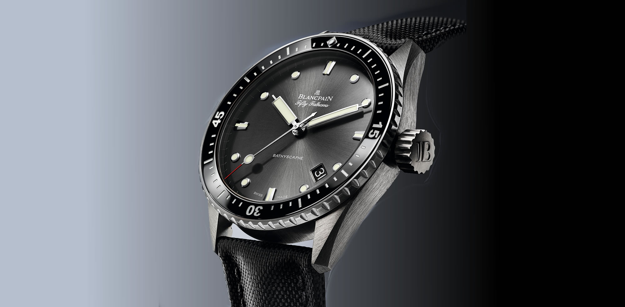 Blancpain Fifty Fathoms Bathscaphe Meteor Grey Diver’s Watch Review