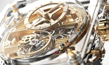 BR-X1 SKELETON TOURBILLON SAPPHIRE UNIQUE PIECES
