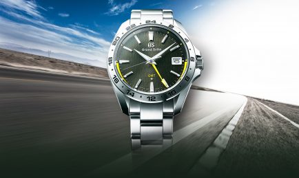 The first ever Grand Seiko 9F quartz GMT caliber
