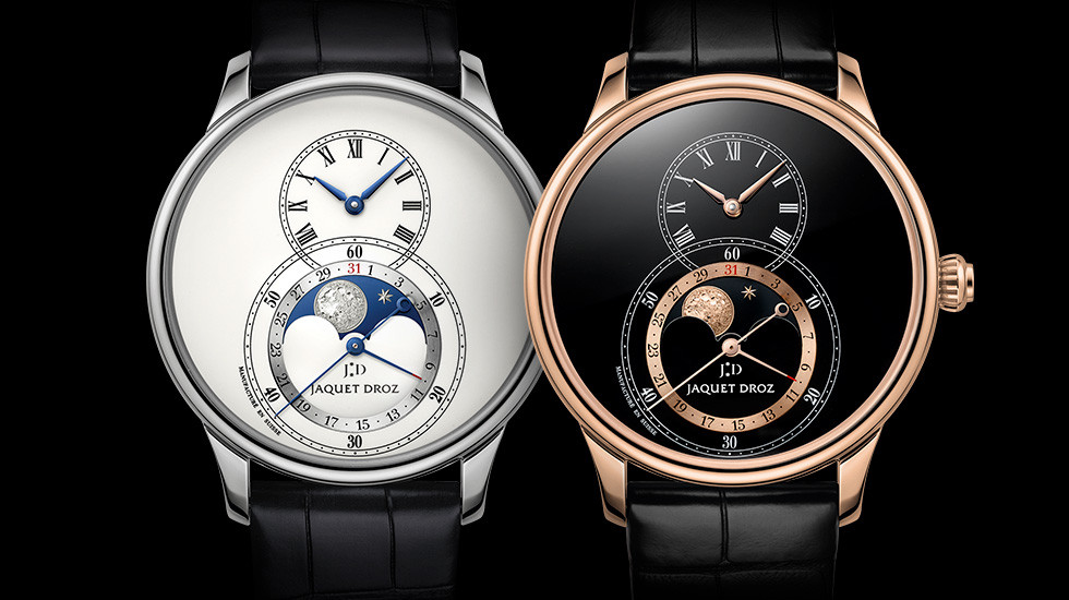 Jaquet Droz first took on the aesthetic challenge of incorporating this com...
