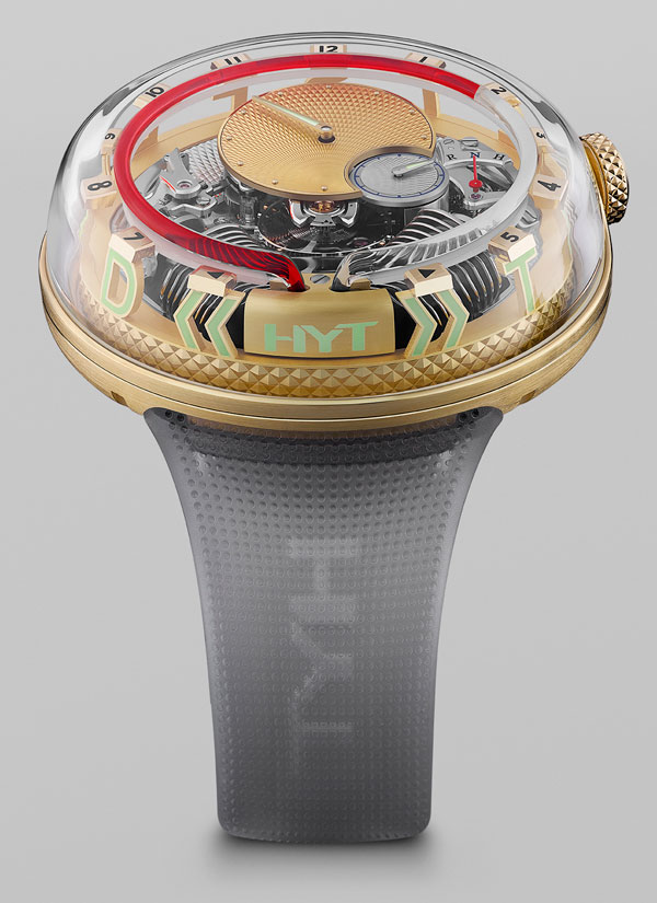 HYT H2.0 TimeIs Fluid Gold