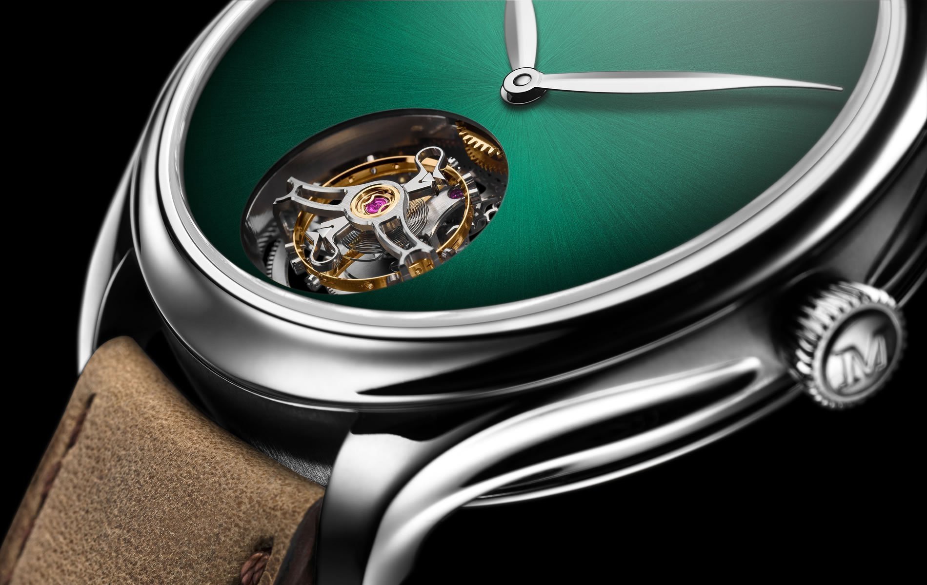 ENDEAVOUR TOURBILLON CONCEPT COSMIC GREEN: BOLD ELEGANCE