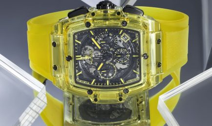 SPIRIT OF BIG BANG YELLOW SAPPHIRE 42MM HUBLOT, A LITTLE CLOSER TO THE SUN