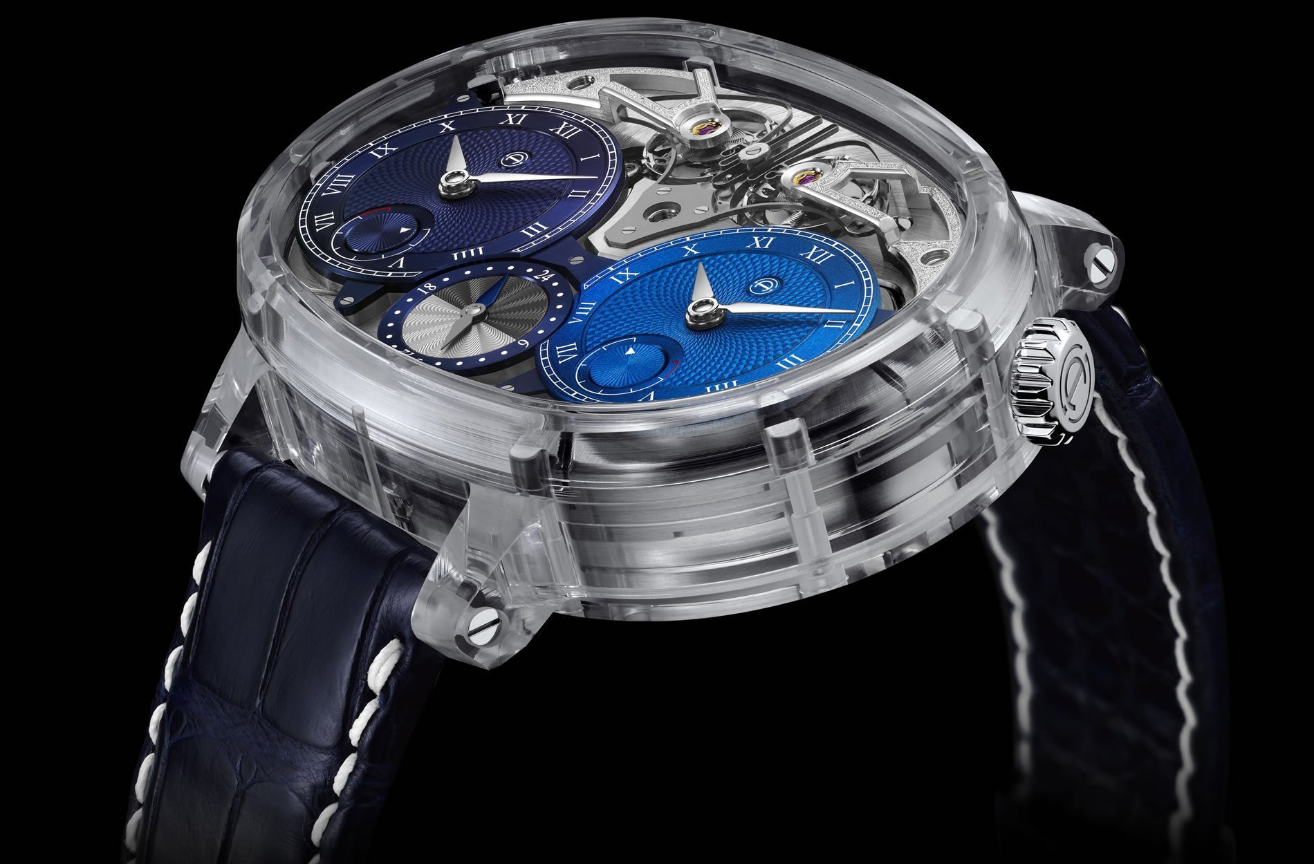 Dual Time Resonance Sapphire: Maximum Horology, Total Transparency