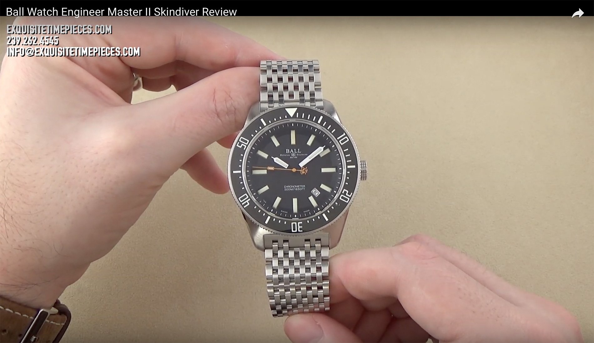 Ball Watch Engineer Master II Skindiver Review