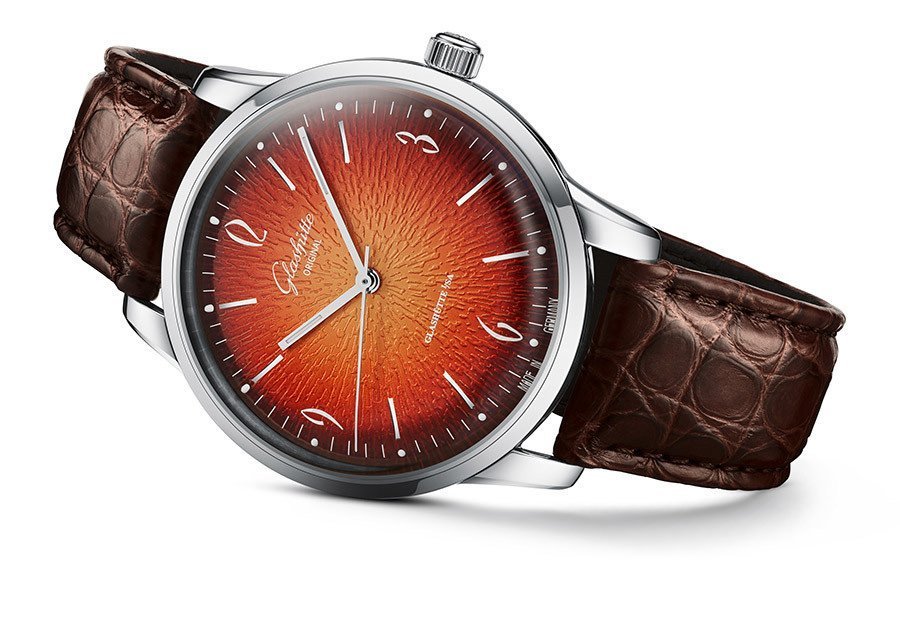 GLASHÜTTE ORIGINAL SIXTIES ANNUAL EDITION FIERY ORANGE
