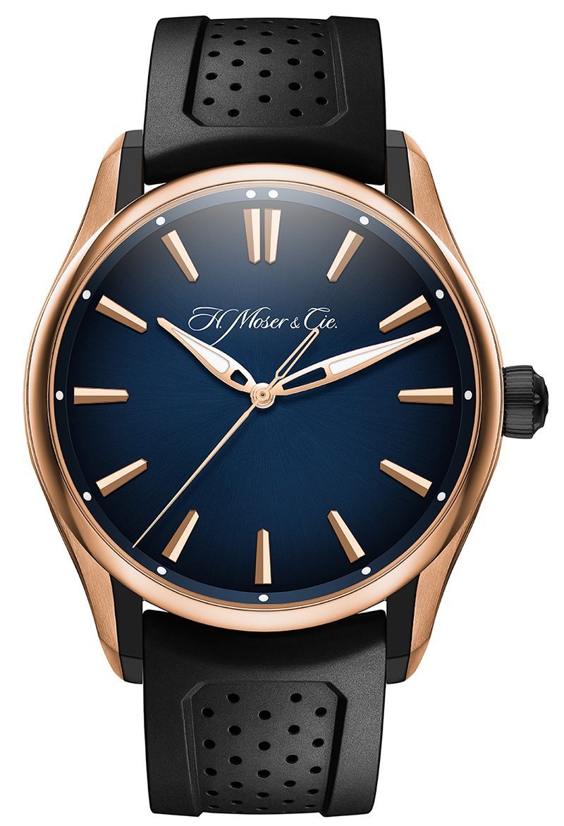 H. MOSER & CIE. PIONEER CENTRE SECONDS MIDNIGHT BLUE