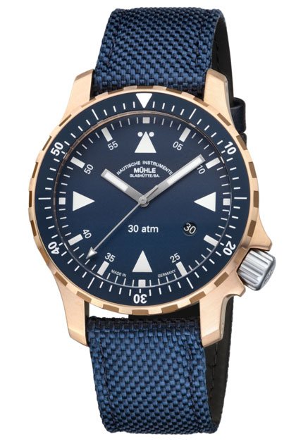 MÜHLE GLASHÜTTE YACHT-TIMER BRONZE