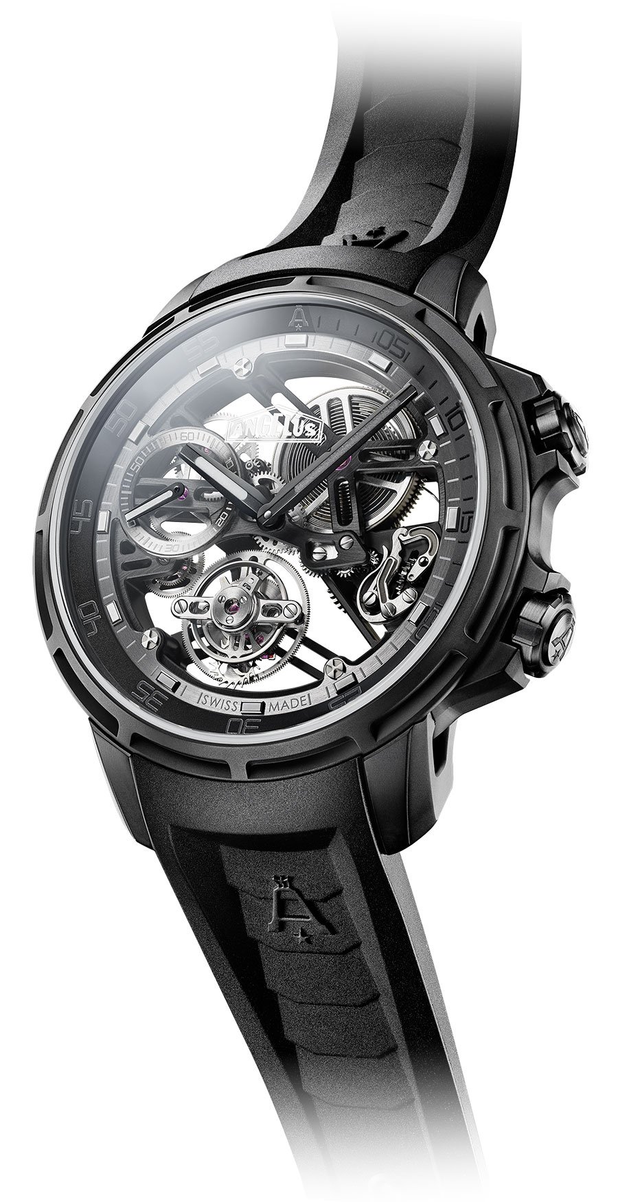 ANGELUS U50 DIVER TOURBILLON BLACK EDITION