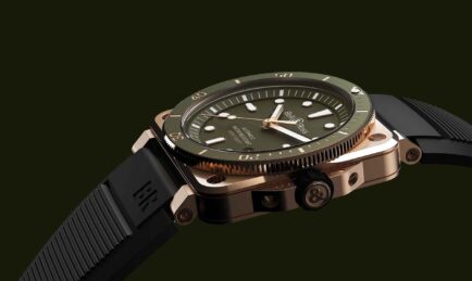 Launch Of An Exclusive  BR 03-92 Diver Green Bronze