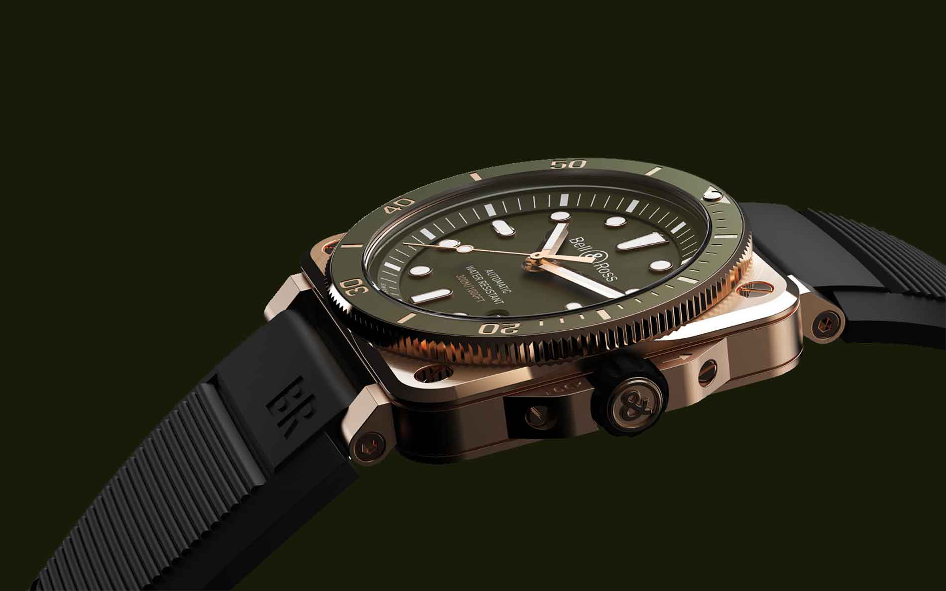 Launch Of An Exclusive  BR 03-92 Diver Green Bronze