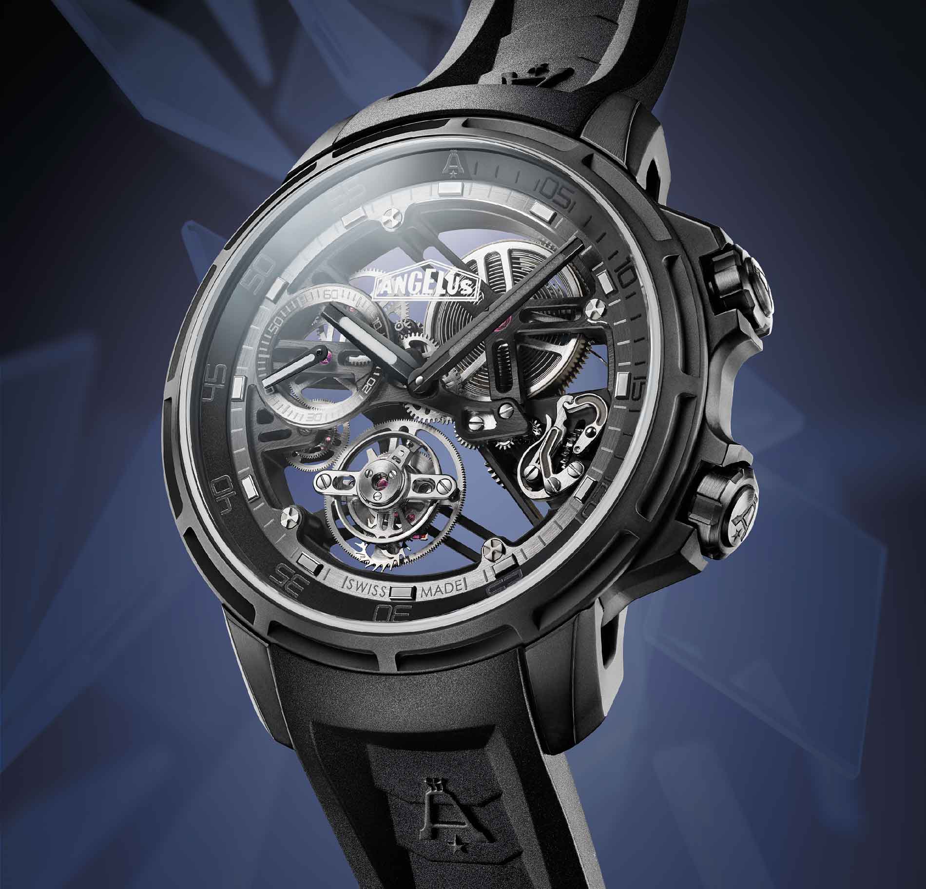 ANGELUS U50 DIVER TOURBILLON BLACK EDITION