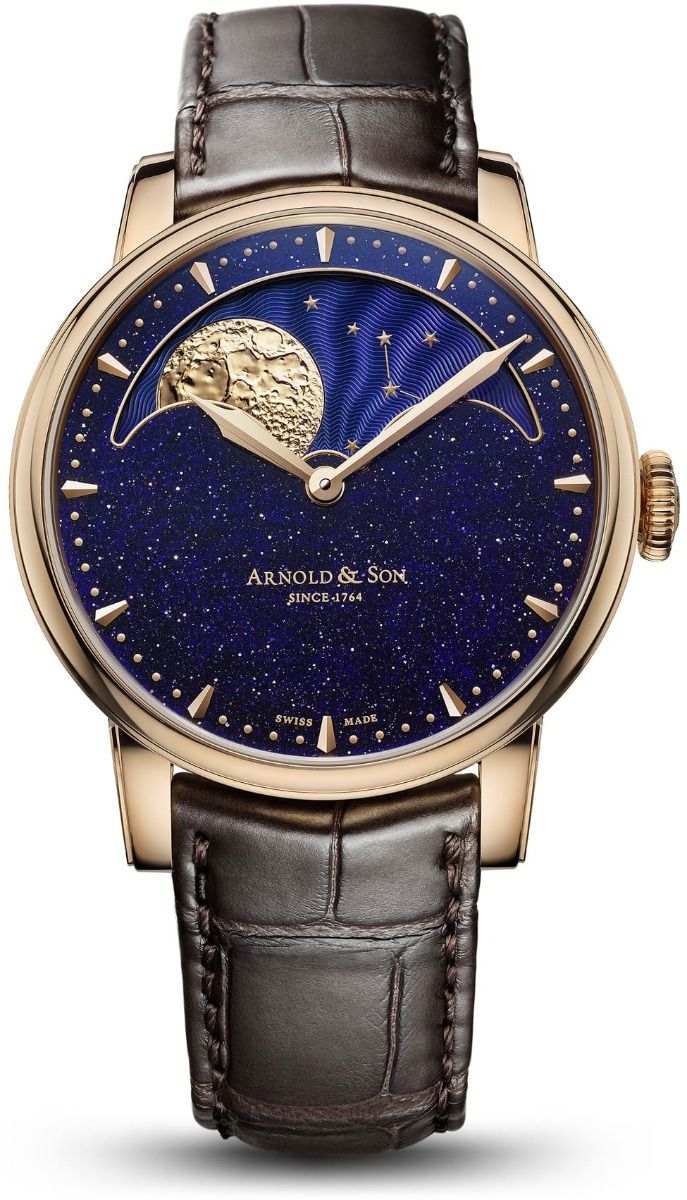 ARNOLD & SON HM PERPETUAL MOON AVENTURINE DIAL