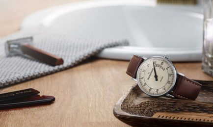 MeisterSinger presents the Vintago: Minimalism in design and time display