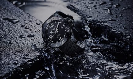A new all-ceramic version broadens the Longines HydroConquest collection