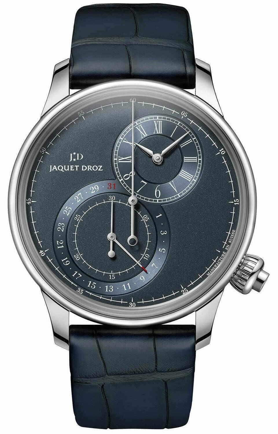 Jaquet Droz Grand Seconde Off-centered Chronograph Blue