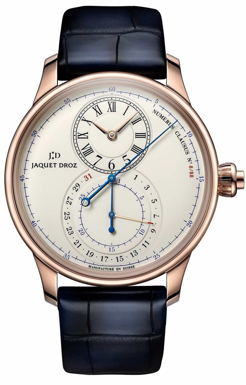 Jaquet Droz Grand Seconde Chronograph Ivory Enamel