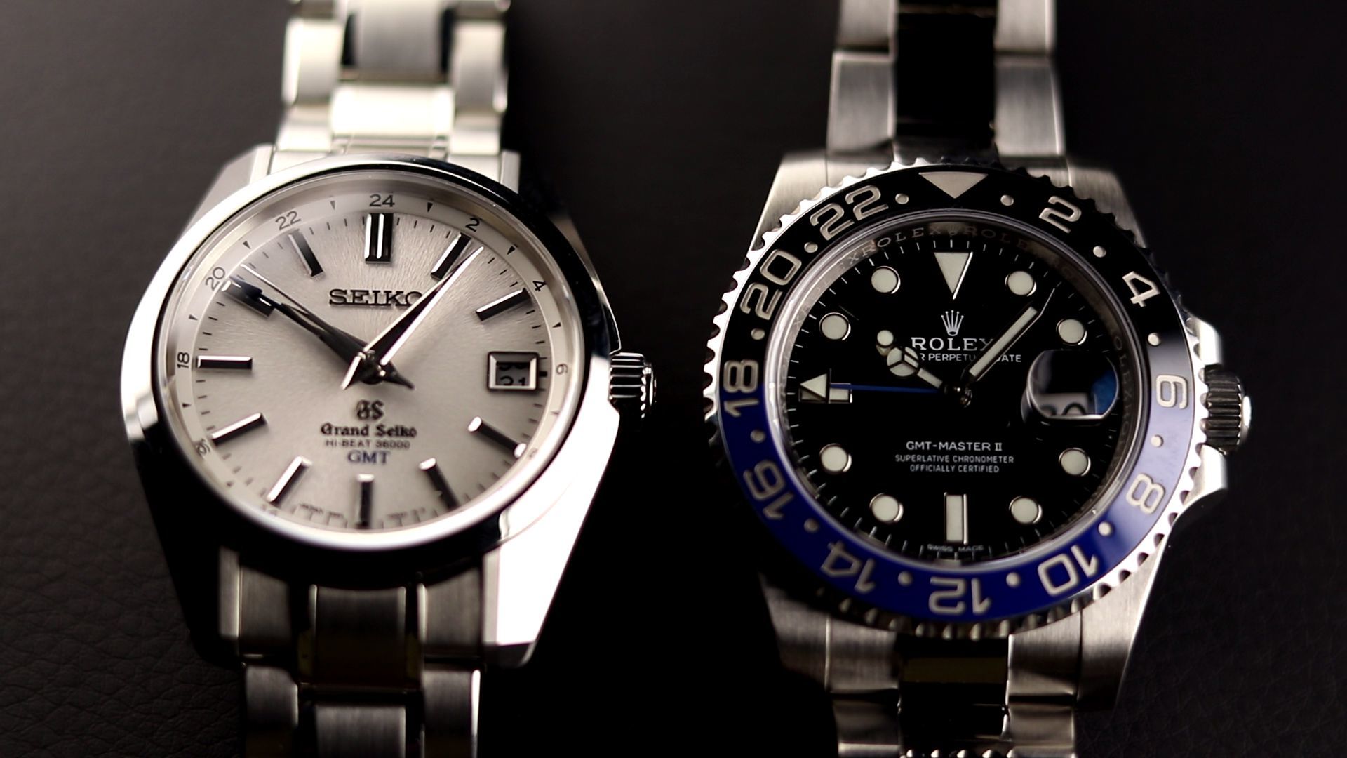 Grand Seiko vs Rolex 'Batman' Watch Review - Timepieces Blog