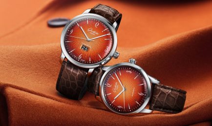 Legendary design in fiery orange