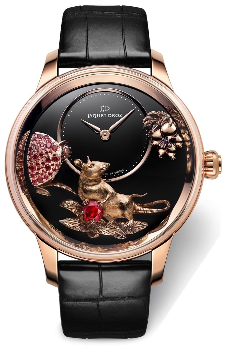 Jaquet Droz Petite Heure Minute Relief Rat 
