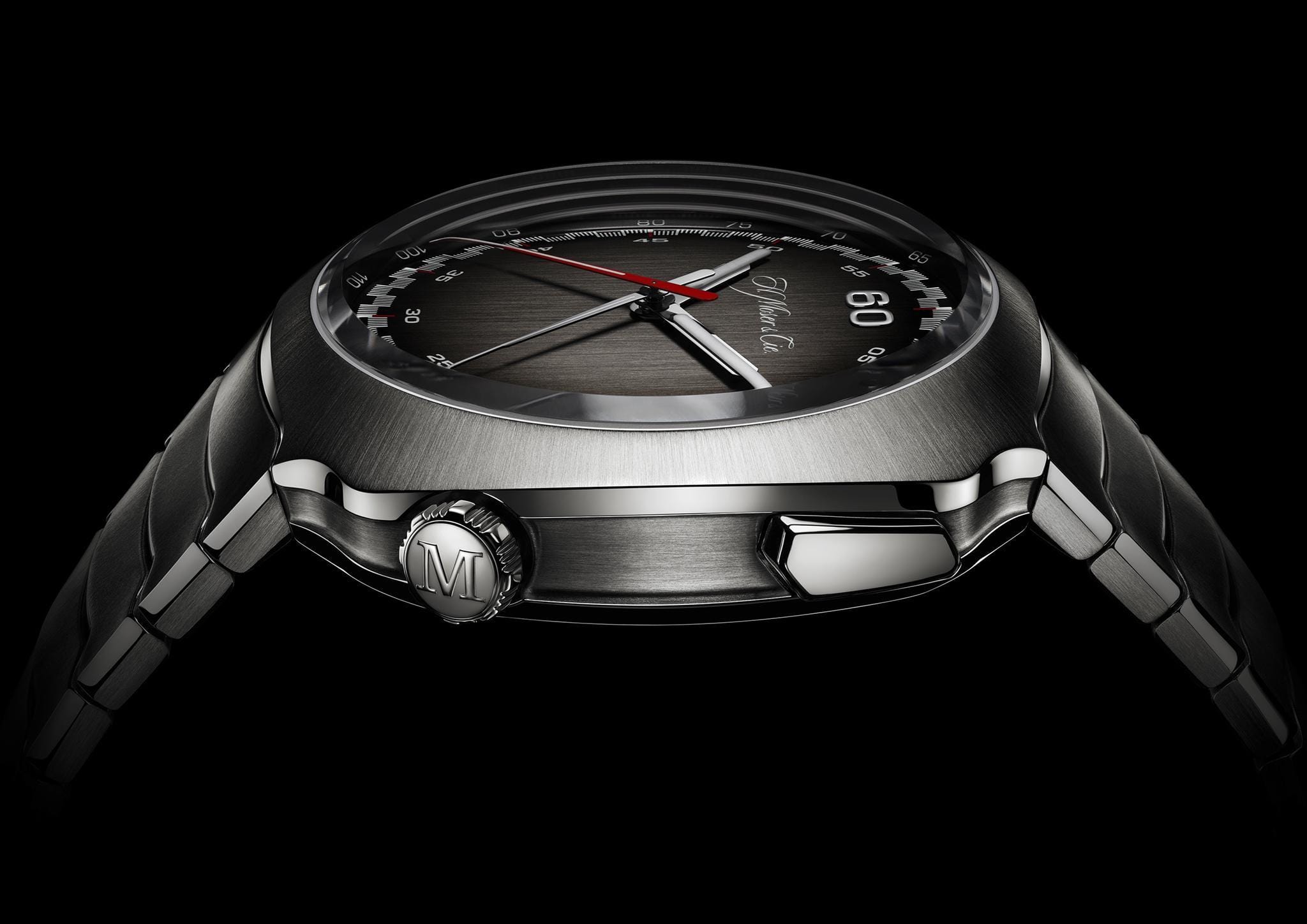 H. MOSER & CIE. PRESENTS THE STREAMLINER FLYBACK CHRONOGRAPH AUTOMATIC, A NEW COLLECTION WITH STEEL INTEGRATED BRACELET
