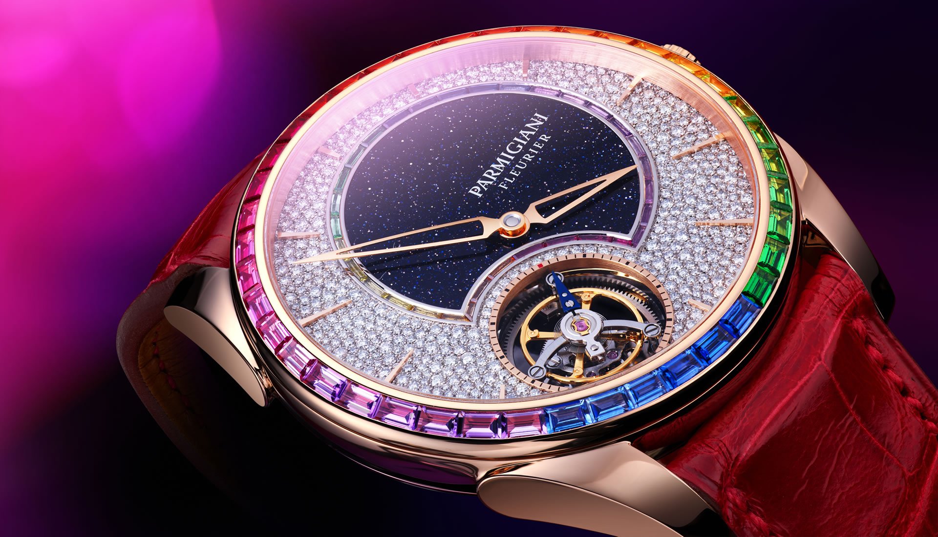 Introducing the new Parmigiani Fleurier Double Rainbow Tourbillon
