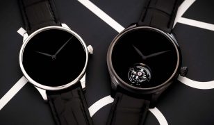 Introducing 3 new H. Moser & Cie. Vantablack&reg; Pieces