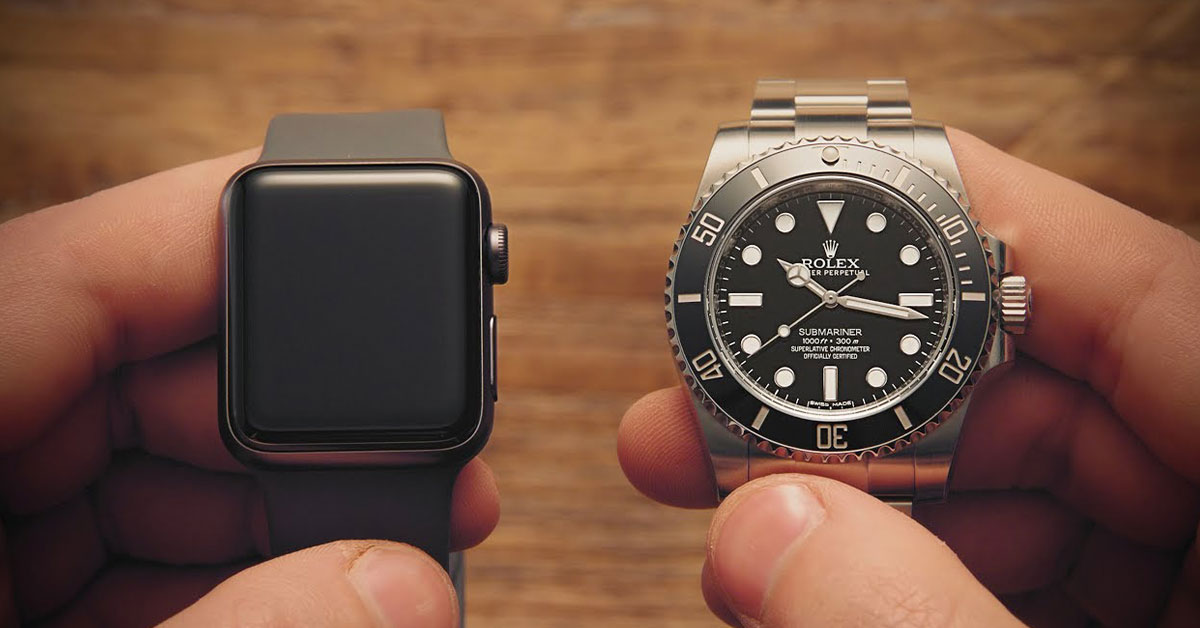 Rolex vs Apple Watch